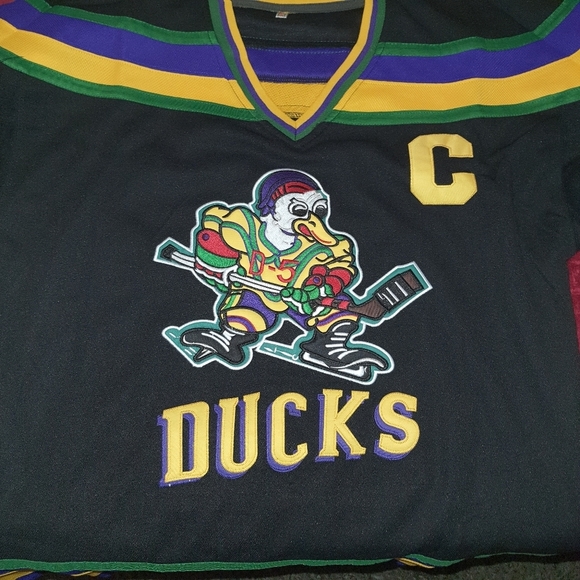 New Mighty Ducks Conway Hockey Jersey Authentic - Picture 9 of 10